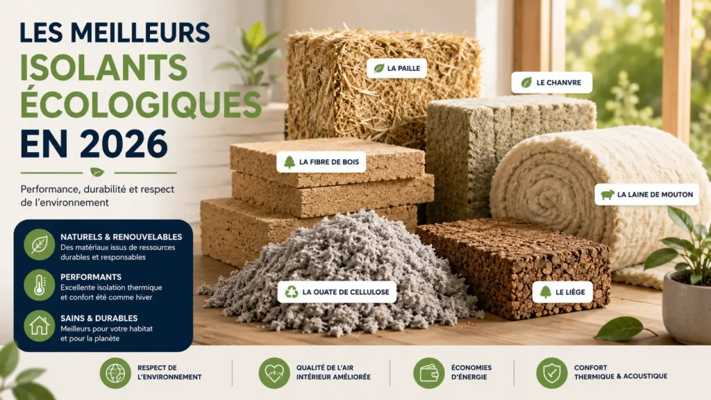 Les meilleurs isolants 2026