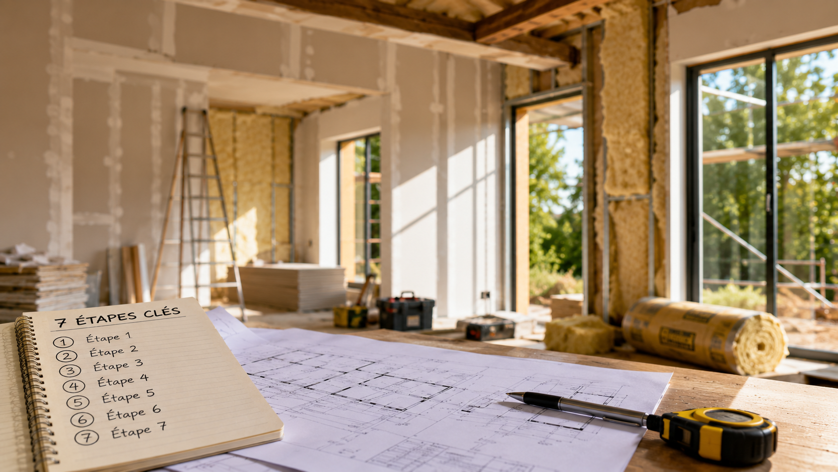les 7 étapes clés pour réussir sa rénovation