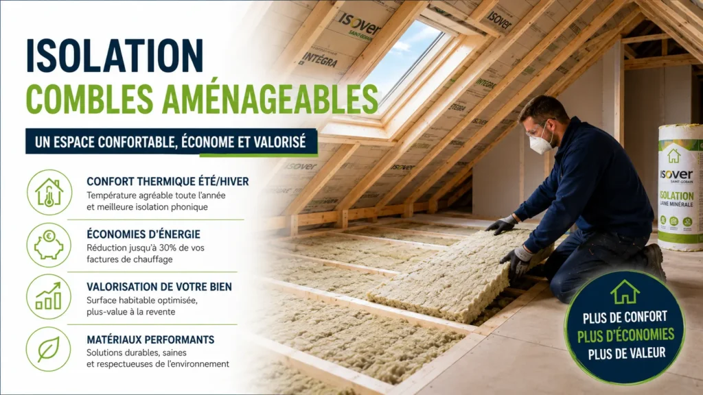 Combles aménageables